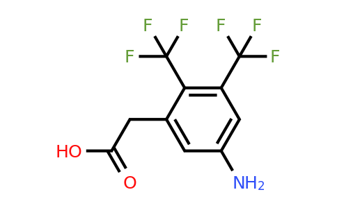 1805075-08-4 | 5-Amino-2,3-bis(trifluoromethyl)phenylacetic acid