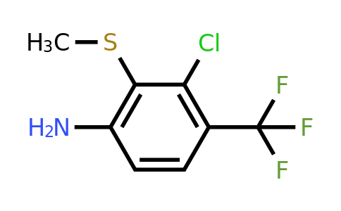 1805075-30-2 | 6-Amino-2-chloro-3-(trifluoromethyl)thioanisole