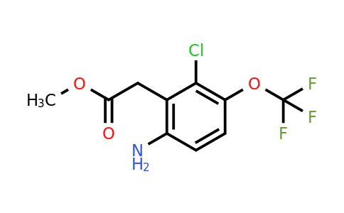 1805075-62-0 | Methyl 6-amino-2-chloro-3-(trifluoromethoxy)phenylacetate