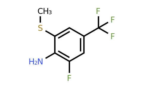 1805076-98-5 | 2-Amino-3-fluoro-5-(trifluoromethyl)thioanisole