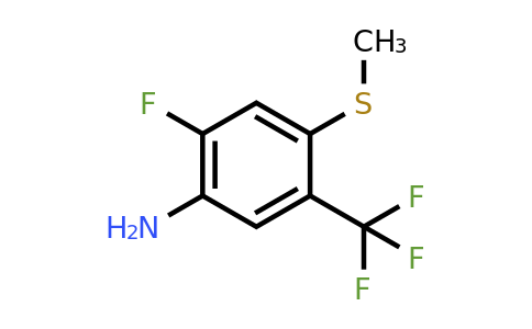 1805077-09-1 | 4-Amino-5-fluoro-2-(trifluoromethyl)thioanisole