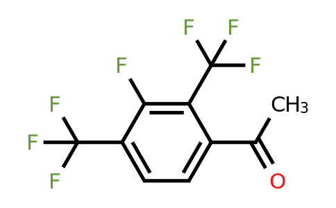 1805078-52-7 | 2',4'-Bis(trifluoromethyl)-3'-fluoroacetophenone