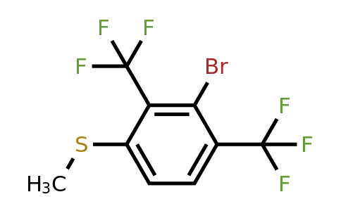 1805079-44-0 | 2,4-Bis(trifluoromethyl)-3-bromothioanisole