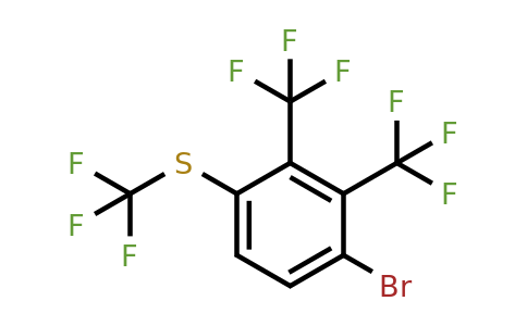 1805079-70-2 | 2,3-Bis(trifluoromethyl)-4-bromo(trifluoromethylthio)benzene