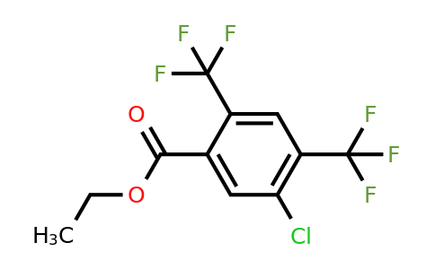 1805080-32-3 | Ethyl 2,4-bis(trifluoromethyl)-5-chlorobenzoate