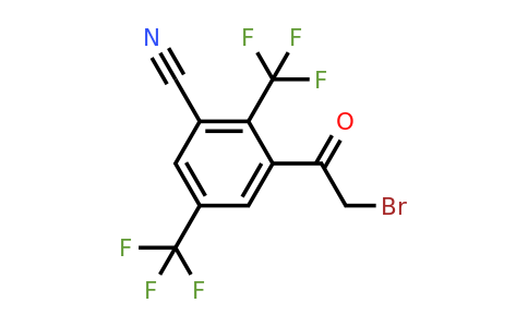 1805083-31-1 | 2',5'-Bis(trifluoromethyl)-3'-cyanophenacyl bromide