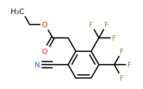 1805083-62-8 | Ethyl 2,3-bis(trifluoromethyl)-6-cyanophenylacetate