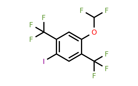 1805084-59-6 | 1,4-Bis(trifluoromethyl)-2-(difluoromethoxy)-5-iodobenzene