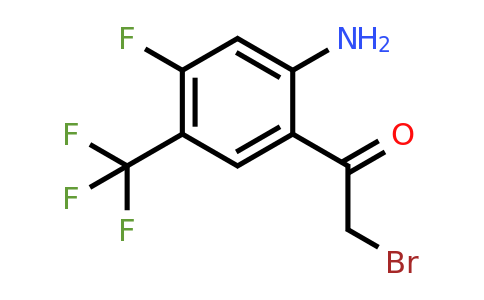1805085-24-8 | 2'-Amino-4'-fluoro-5'-(trifluoromethyl)phenacyl bromide