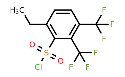 1805085-31-7 | 2,3-Bis(trifluoromethyl)-6-ethylbenzenesulfonyl chloride