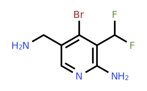 1805089-06-8 | 2-Amino-5-(aminomethyl)-4-bromo-3-(difluoromethyl)pyridine