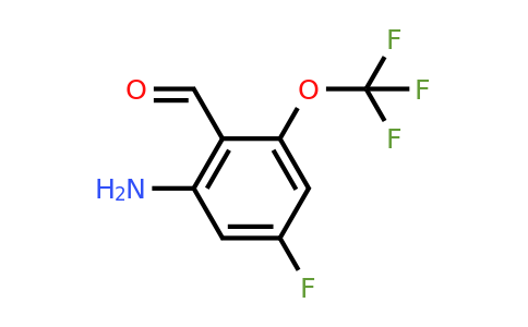1805094-57-8 | 2-Amino-4-fluoro-6-(trifluoromethoxy)benzaldehyde
