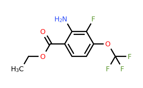 1805095-23-1 | Ethyl 2-amino-3-fluoro-4-(trifluoromethoxy)benzoate