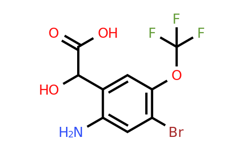 1805095-32-2 | 2-Amino-4-bromo-5-(trifluoromethoxy)mandelic acid