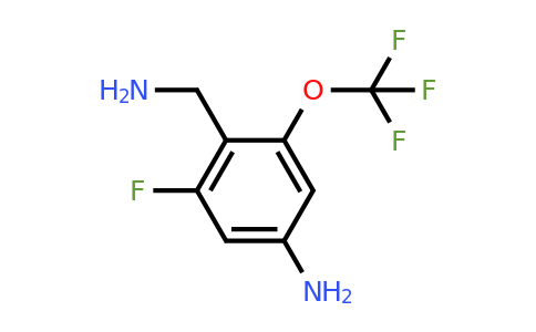 1805095-97-9 | 4-Amino-2-fluoro-6-(trifluoromethoxy)benzylamine