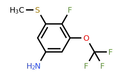 1805096-91-6 | 5-Amino-2-fluoro-3-(trifluoromethoxy)thioanisole
