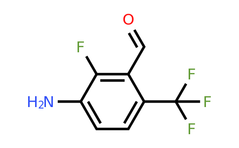 1805096-97-2 | 3-Amino-2-fluoro-6-(trifluoromethyl)benzaldehyde
