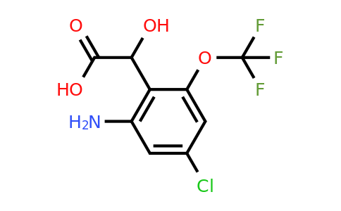 1805097-48-6 | 2-Amino-4-chloro-6-(trifluoromethoxy)mandelic acid