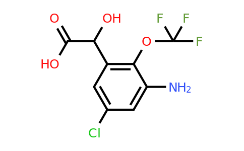 1805097-54-4 | 3-Amino-5-chloro-2-(trifluoromethoxy)mandelic acid