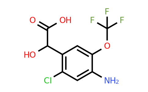 1805097-60-2 | 4-Amino-2-chloro-5-(trifluoromethoxy)mandelic acid