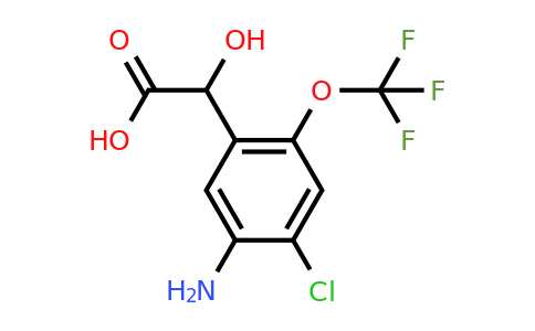 1805097-64-6 | 5-Amino-4-chloro-2-(trifluoromethoxy)mandelic acid