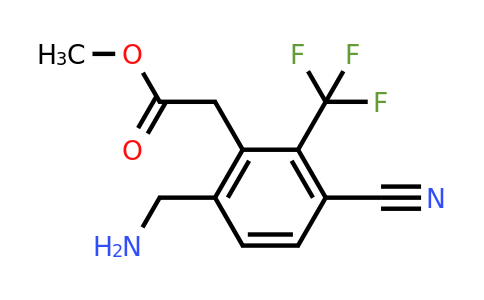 1805100-03-1 | Methyl 6-aminomethyl-3-cyano-2-(trifluoromethyl)phenylacetate
