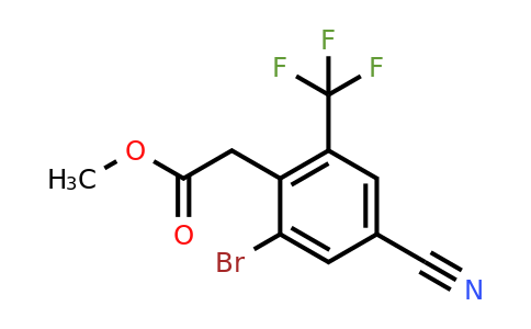1805102-03-7 | Methyl 2-bromo-4-cyano-6-(trifluoromethyl)phenylacetate