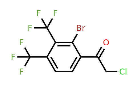 1805102-47-9 | 3',4'-Bis(trifluoromethyl)-2'-bromophenacyl chloride