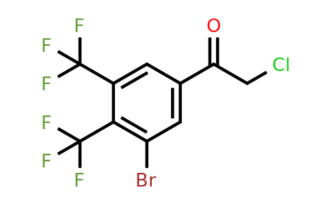 1805102-50-4 | 3',4'-Bis(trifluoromethyl)-5'-bromophenacyl chloride