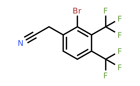 1805102-61-7 | 3,4-Bis(trifluoromethyl)-2-bromophenylacetonitrile