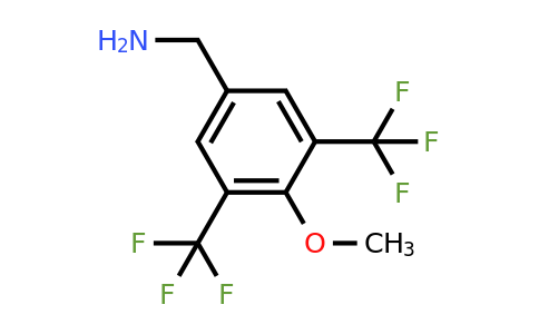 1805103-18-7 | 3,5-Bis(trifluoromethyl)-4-methoxybenzylamine