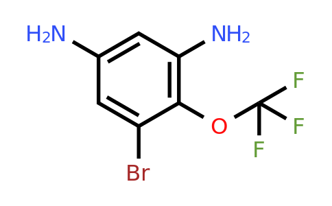 1805103-26-7 | 1-Bromo-3,5-diamino-2-(trifluoromethoxy)benzene