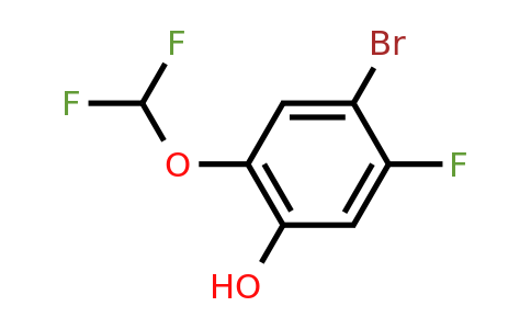 1805103-40-5 | 4-Bromo-2-difluoromethoxy-5-fluorophenol