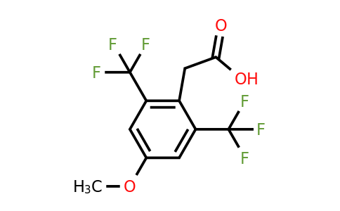 1805103-53-0 | 2,6-Bis(trifluoromethyl)-4-methoxyphenylacetic acid