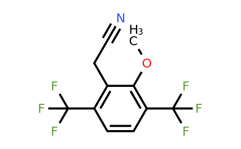 1805104-15-7 | 3,6-Bis(trifluoromethyl)-2-methoxyphenylacetonitrile