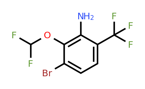 1805104-25-9 | 3-Bromo-2-difluoromethoxy-6-(trifluoromethyl)aniline