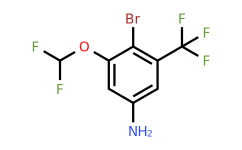 1805104-28-2 | 4-Bromo-3-difluoromethoxy-5-(trifluoromethyl)aniline