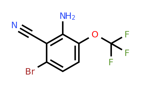 1805104-53-3 | 3-Bromo-2-cyano-6-(trifluoromethoxy)aniline