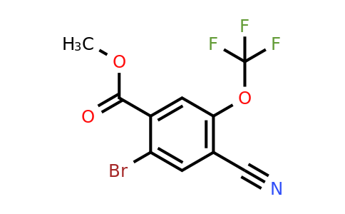 1805104-79-3 | Methyl 2-bromo-4-cyano-5-(trifluoromethoxy)benzoate