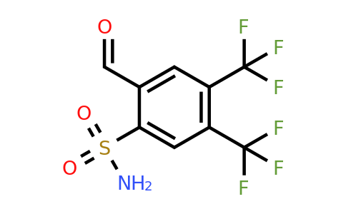 1805105-21-8 | 4,5-Bis(trifluoromethyl)-2-formylbenzenesulfonamide