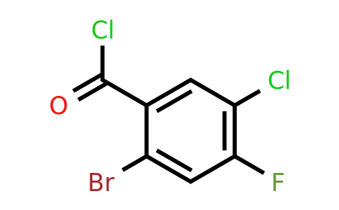 1805105-25-2 | 2-Bromo-5-chloro-4-fluorobenzoyl chloride