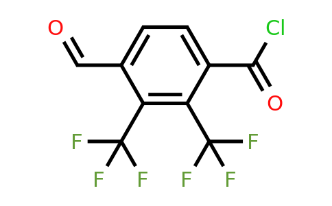 1805105-39-8 | 2,3-Bis(trifluoromethyl)-4-formylbenzoyl chloride