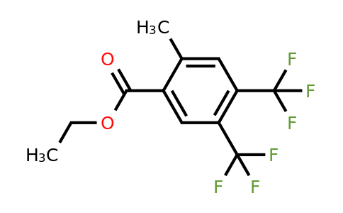 1805105-52-5 | Ethyl 4,5-bis(trifluoromethyl)-2-methylbenzoate