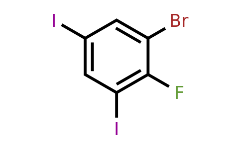 1805105-53-6 | 1-Bromo-3,5-diiodo-2-fluorobenzene