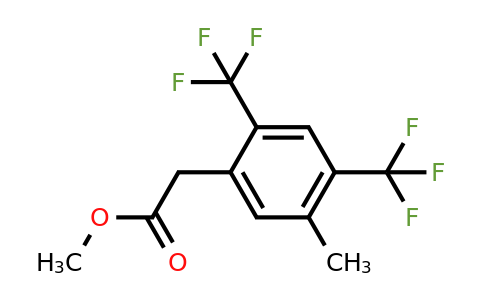 1805106-19-7 | Methyl 2,4-bis(trifluoromethyl)-5-methylphenylacetate
