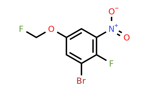 1805106-52-8 | 1-Bromo-2-fluoro-5-fluoromethoxy-3-nitrobenzene