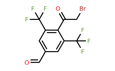 1805106-60-8 | 2',6'-Bis(trifluoromethyl)-4'-formylphenacyl bromide