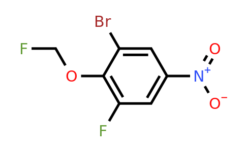 1805106-61-9 | 1-Bromo-3-fluoro-2-fluoromethoxy-5-nitrobenzene