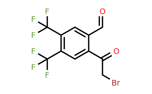 1805106-70-0 | 4',5'-Bis(trifluoromethyl)-2'-formylphenacyl bromide