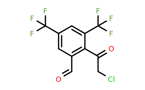 1805106-75-5 | 2',4'-Bis(trifluoromethyl)-6'-formylphenacyl chloride